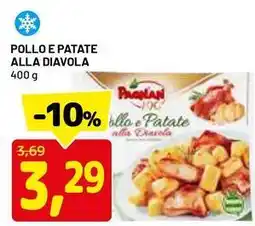 DPiù Pollo e patate alla diavola offerta