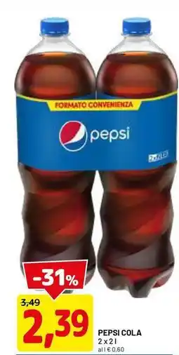DPiù Pepsi cola offerta