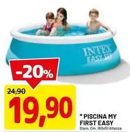 DPiù Piscina my first easy offerta