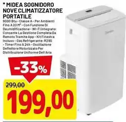 DPiù Midea sognidoro nove climatizzatore portatile offerta