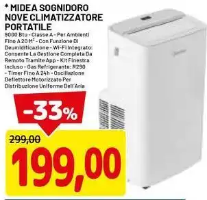Midea sognidoro nove climatizzatore portatile