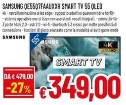 A&O SAMSUNG QE55Q7FAAUXXH SMART TV 55 QLED offerta