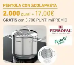Conad Pentola con scolapasta offerta