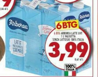 Latte parzialmente scremato