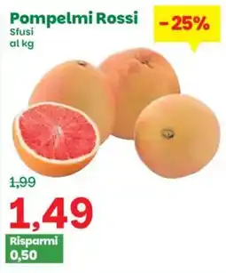 Prix Quality Pompelmi Rossi offerta
