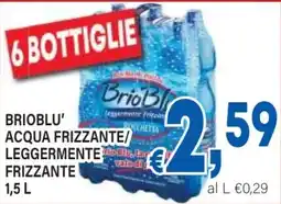 DEM Brioblu' acqua frizzante/leggermente frizzante offerta