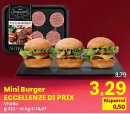 Prix Quality Mini Burger ECCELLENZE DI PRIX offerta