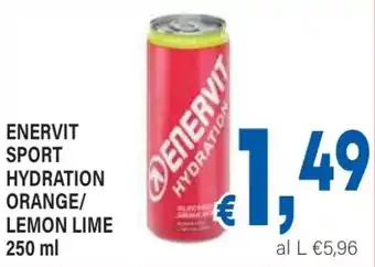 DEM Enervit sport hydration orange/ lemon lime offerta