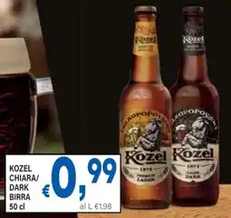 DEM Kozel chiara/ dark birra offerta