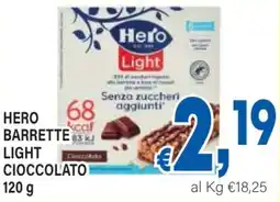 DEM Hero barrette light cioccolato offerta