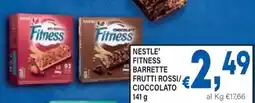 DEM Nestle' fitness barrette frutti rossi/ cioccolato offerta