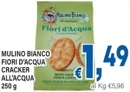 DEM Mulino bianco fiori d'acqua cracker all'acqua offerta