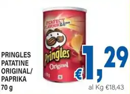 DEM Pringles patatine original/ paprika offerta