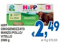 DEM Hipp omogeneizzato manzo/pollo/ vitello offerta