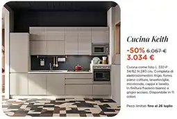 Ricci Casa Cucina Keith offerta