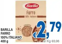 DEM Barilla farro 100% italiano offerta