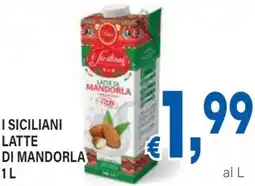DEM I siciliani latte di mandorla offerta
