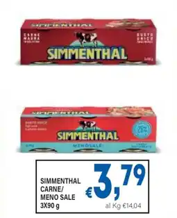 DEM Simmenthal carne/ meno sale offerta
