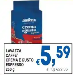 DEM Lavazza caffe' crema e gusto espresso offerta
