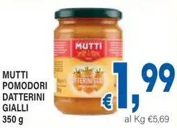 DEM Mutti pomodori datterini gialli offerta