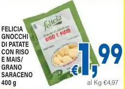 DEM Felicia gnocchi di patate con riso e mais/ grano saraceno offerta