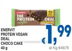 DEM Enervit protein vegan deal choco cake offerta