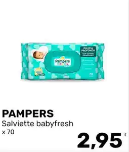 Iper Tosano Pampers salviette babyfresh offerta