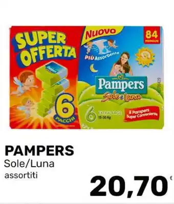 Pampers sole/luna