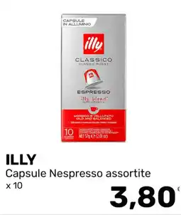 Iper Tosano Illy capsule nespresso offerta