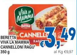 DEM Beretta viva la mamma cannelloni ragu' offerta