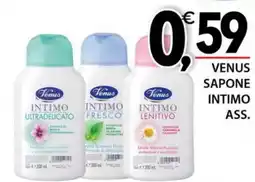 Magazzini del Risparmio Venus sapone intimo offerta