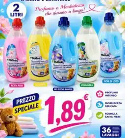 Magazzini del Risparmio Natur ammorbidente a mano e lavatrice offerta
