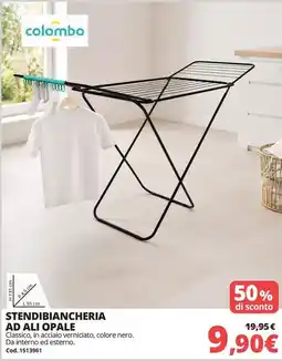 Brico Io Colombo stendibiancheria ad ali opale offerta