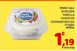 Conad PRIMO SALE DI PECORA MARELLA CASEIFICIO FORMAGGI BOCCEA offerta