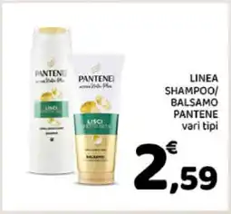 Conad LINEA SHAMPOO/BALSAMO PANTENE offerta