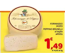Conad FORMAGGIO MISTO PEPPINO BRUNELLI offerta