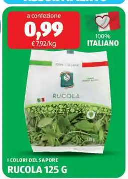 ALDI RUCOLA 125 G offerta