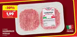 ALDI IL PODERE HAMBURGER VITELLO offerta