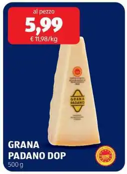 ALDI Grana Padano DOP offerta
