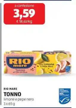 ALDI Rio Mare Tonno offerta
