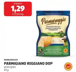 ALDI Parmigiano Reggiano DOP offerta