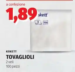 ALDI KOKETT TOVAGLIOLI offerta
