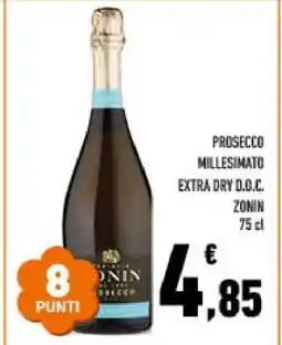 Conad Prosecco Millesimato Extra Dry D.O.C offerta