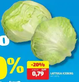 ALDI Lattuga Iceberg offerta
