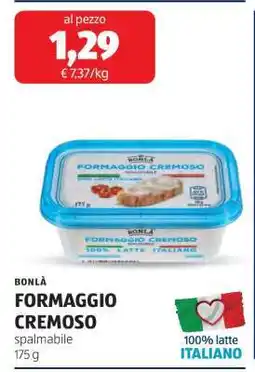 ALDI BONLÀ FORMAGGIO CREMOSO offerta