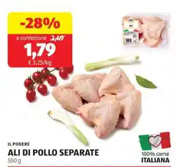 ALDI Ali di pollo separate offerta