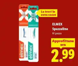 Lidl ELMEX Spazzolino offerta