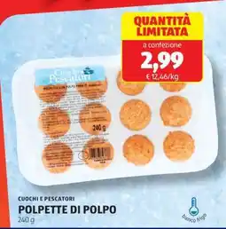 ALDI POLPETTE DI POLPO offerta