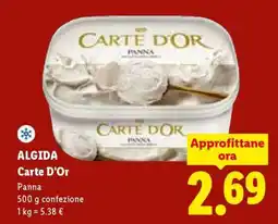 Lidl ALGIDA Carte d'Or offerta