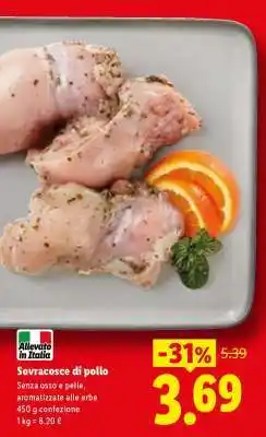 Lidl Sovracosce di pollo offerta